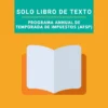 Latino Tax pro Programa annual de temporada de impuestos (AFSP) solo libro de texto